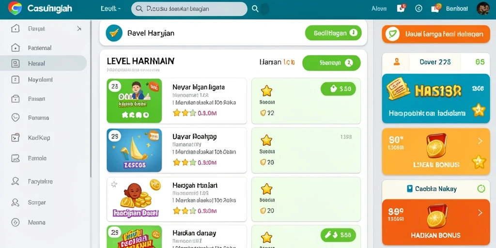 Event menarik dan tantangan seru.