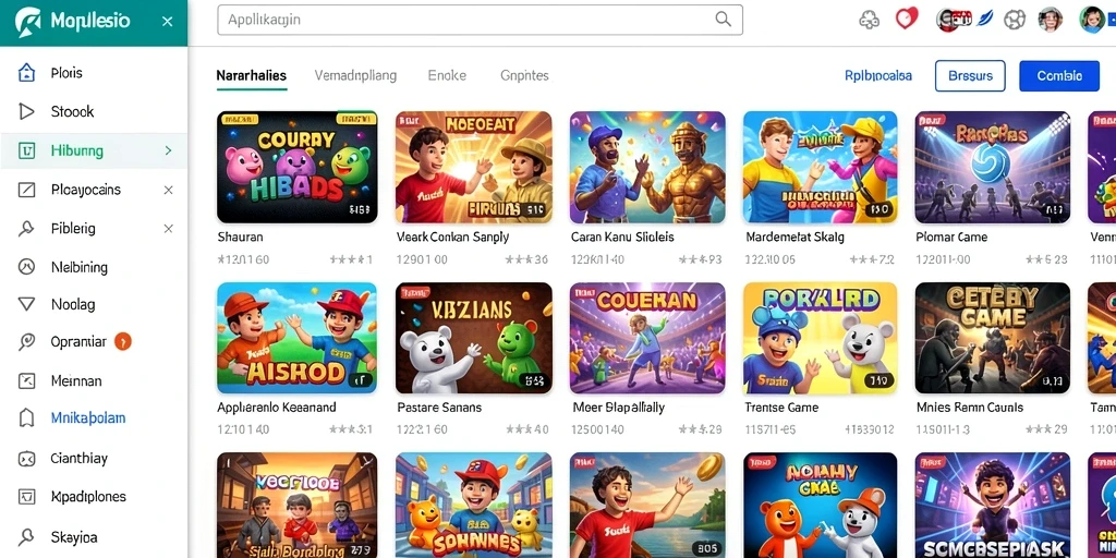 Gamer bersaing dalam mode multiplayer pada LEDAK188.